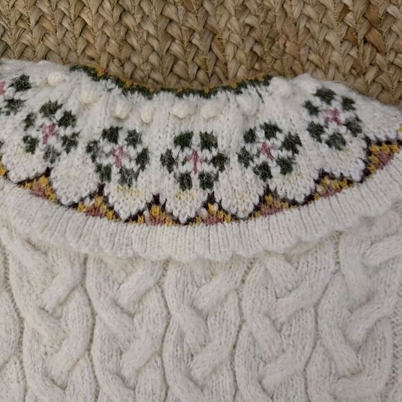 ZARA Knit Sweater Girls 4-5years Rare Style super cute - Picture 6 of 7